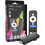 STRONG LEAP-UNA+ TV STICK GOOGLE TV ANDROID HDR10+ CONTROLLO VOCALE GOGLE CAST WI-FI BLUETOOTH 5.0 CON TELECOMANDO NERO