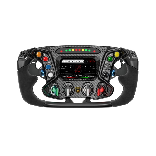MOZA RACING RS070 LAMBORGHINI ESSENZA SCV12 STEERING WHEEL VOLANTE DA CORSA
