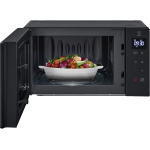 LG MH6032GAS FORNO A MICROONDE 20 LT CON GRILL AL QUARZO 700 W PROGRAMMI AUTOMATICI SCONGELAMENTO RAPIDO DEFROST NERO
