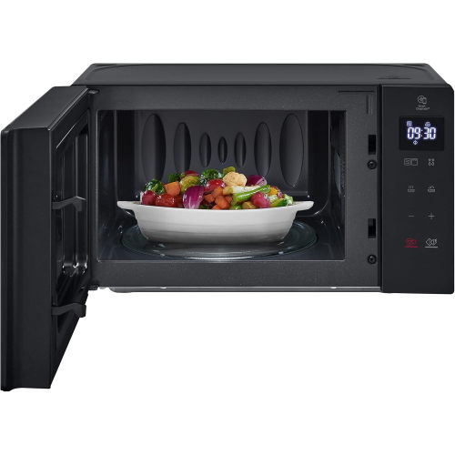 LG MH6032GAS FORNO A MICROONDE 20 LT CON GRILL AL QUARZO 700 W PROGRAMMI AUTOMATICI SCONGELAMENTO RAPIDO DEFROST NERO