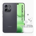 HONOR 600 LITE 5G DUAL SIM 6.6" OCTA CORE 256GB RAM 8GB 5G TIM VELVET BLACK + HONOR CHOICE EARBUDS X7e ACTIVE AURICOLARI WIRELESS BIANCO