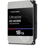 WESTERN DIGITAL ULTRASTAR DC HC555 HDD 18TB INTERNO 3.5" SATA 6Gb/s BUFFER 512MB 7.200rpm DATA CENTER DRIVE