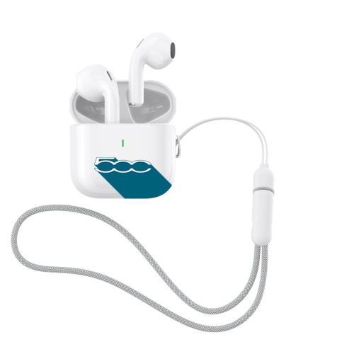 CELLY 500 COLLECTION AURICOLARI BLUETOOTH TRUE WIRLESS CONTROLLO CHIAMATE E VOLUME/MUSICA USB-C LACCETTO INCLUSO BIANCO