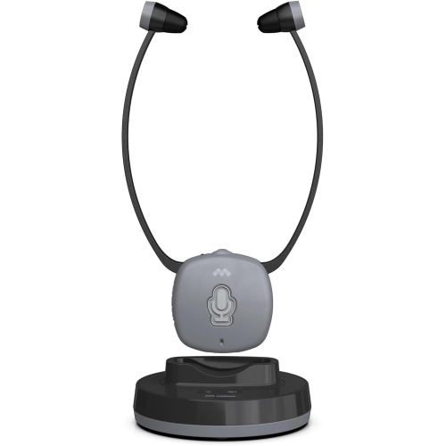 MELICONI CUFFIE TV EASY AUDIO Cuffie TV Wireless con Base di Ricarica