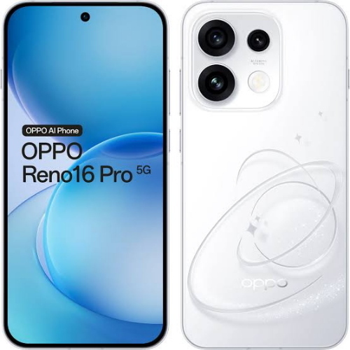 OPPO RENO 16 PRO 5G DUAL SIM 6.32" OCTA CORE 512GB RAM 12GB ITALIA POP WHITE BUNDLE BOX
