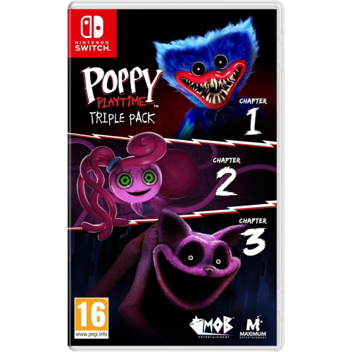 MAXIMUM GAMES NINTENDO SWITCH POPPY PLAYTIME TRIPLE PACK