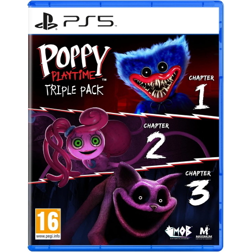 MAXIMUM GAMES PS5 POPPY PLAYTIME TRIPLE PACK
