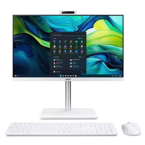 ACER ASPIRE C27A-GRPL ALL IN ONE 27" i5-13420H RAM 8GB-SSD 512GB NVMe-INTEL UHD GRAPHICS-WI-FI 6 + GIGABIT LAN-ALTOPARLANTI WEB CAM 5MPx-TASTIERA MOUSE-WIN 11 HOME BIANCO (DQ.BREET.007)