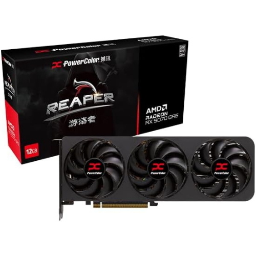POWERCOLOR REAPER AMD RADEON RX 9070 GRE 12GB GDDR6 TRIPLE FAN PCi Ex 5.0 16x