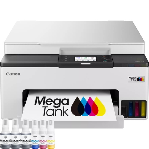 CANON MAXIFY GX1051 MEGATANK STAMPANTE MULTIFUNZIONE INK JET RICARICABILE A COLORI A4 WI-FI COPIA DUPLEX SCANNER PIANO 10 ppm LAN USB 2.0