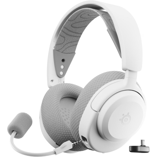 STEELSERIES ARCTIS NOVA 3P CUFFIE GAMING WIRELESS CON MICROFONE USB-C BIANCO