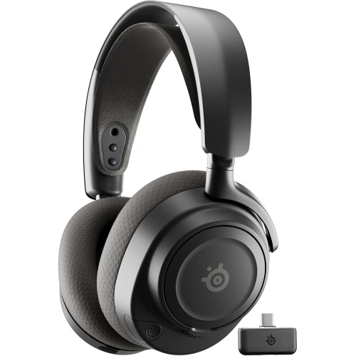STEELSERIES ARCTIS NOVA 7 GEN 2 CUFFIE WIRELESS GAMING DRIVER MAGNETICI AL NEODIMIO 2.4GHz BLUETOOTH NERO
