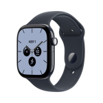 APPLE WATCH SERIES 12 2026 GPS + CELLULAR 5G CASSA 46mm IN CERAMICA BLU NOTTURNO CON CINTURINO SPORT BLU MARINO M/L