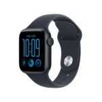 APPLE WATCH SE 3 2026 GPS + CELLULAR 5G CASSA 40mm IN ALLUMINIO MEZZANOTTE CON CINTURINO SPORT BLU MARINO S/M