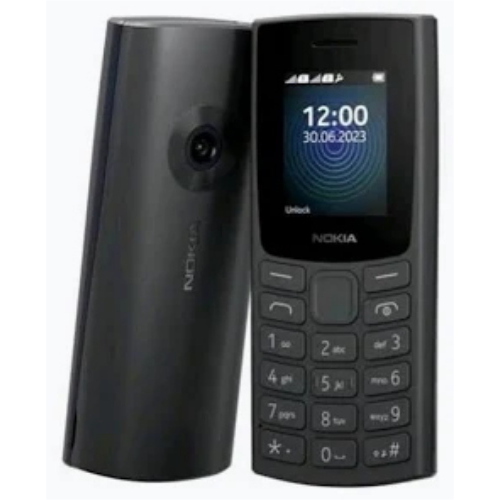 NOKIA 110 2024 DUAL SIM 1.77" 128MB RAM 48MB FOTOCAMERA MP3 RADIO FM USB-C ITALIA CHARCOAL