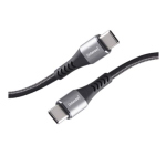 INTENSO CAVO INTRECCIATO DATI RICARICA USB-C MASCHIO MASCHIO 240 W 5A Quick Charge 3.0 2 MT NERO