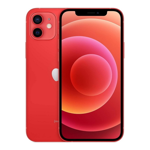 APPLE iPHONE 12 128GB ROSSO RICONDIZIONATO GRADO A CON CARICABATTERIE E CAVO 1 ANNO DI GARANZIA