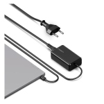 CYGNETT POWERMAXX CARICABATTERIE DA RETE GaN 65 W USB-C PER LAPTOP NOTEBOOK TABLET SMARTPHONE CAVO 1 MT NERO