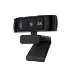 ATLANTIS P015-V9604K WEB CAM 4K AUTOFOCUS 2 MICROFONI CANCELLAZIONE DEL RUMORE NERO