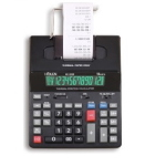 HOLEN HC-3220 CALCOLATRICE DA TAVOLO SCRIVENTE TERMICA DISPLAY 12 CIFRE ALIMENTATORE INCLUSO NERA