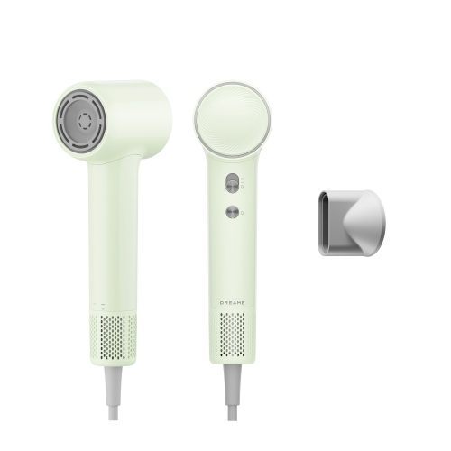 DREAME MINI FLOW PHON ASCIUGA CAPELLI 1.200 W 100.000 giri/min CONTROLLO DELLA TEMPERATUTA NTC MODALITA' BAMBINI VERDE