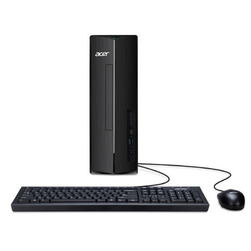 ACER ASPIRE XC-1725_BARR SFF AMD RYZEN 5 7430U RAM 8GB-SSD 512GB NVMe-AMD RADEON GRAPHICS-WI-FI 6E + GIGABIT LAN-TASTIERA Copilot MOUSE-WIN 11 HOME NERO (DT.BV9ET.003)