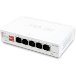 ASUS QG-U1050 SWITCH NON GESTITO 5 PORTE 2.5G (100/1000/2500) DESKTOP BIANCO
