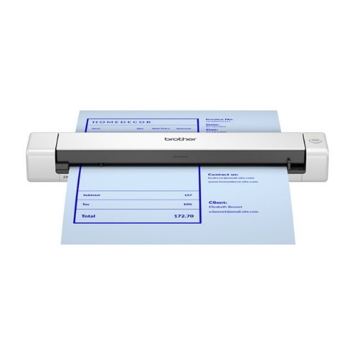 BROTHER DS-640E SCANNER DOCUMENTALE PORTATILE A4 600 x 600 DPI SENSORE DI IMMAGINE A CONTATTO CIS 15ppm AUTOALIMENTATO TRAMITE USB-C