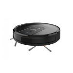 ARIETE 2719 ROBOT ASPIRAPOLVERE LAVAPAVIMENTI X-CLEAN 3 IN 1, SPAZZA, ASPIRA E LAVA, SILENZIOSO, WI-FI INTEGRATO, MAPPATURA INTELLIGENTE, NAVIGAZIONE GIROSCOPICA, CONTROLLO SMART NERO