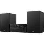 PHILIPS TAM4555M2 SISTEMA MICRO HI-FI 100W ALTOPARLANTI BASS REFLEX DAB+/FM, CD, USB, AUDIO-IN, BLUETOOTH 5.4, AURACAST, TELECOMANDO, DIGITAL SOUND PRESET NERO