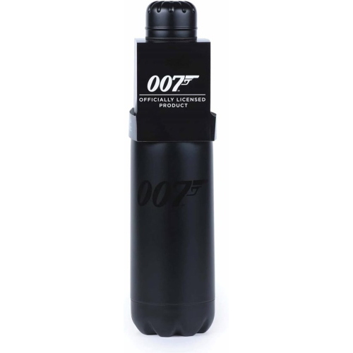 DIFUZED JAMES BOND METAL BOTTLE BORRACCIA IN ACCIAIO 550 ML