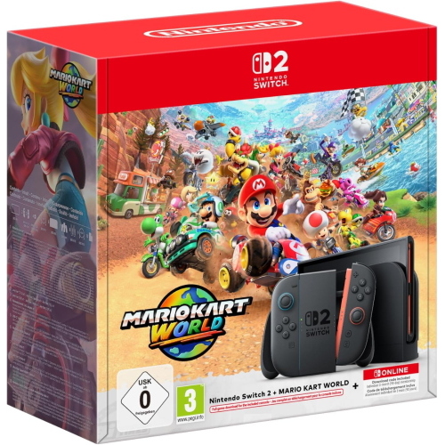 NINTENDO SWITCH 2 + MARIO KART WORLD + NINTENDO SWITCH ONLINE DI 3 MESI