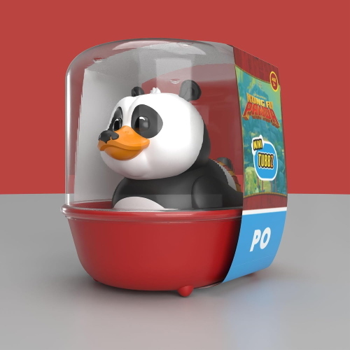 TUBBZ MINI: KUNG FU PANDA - PO MINI ANATRA COSPLAY IN VINILE DA COLLEZIONE 5 CM