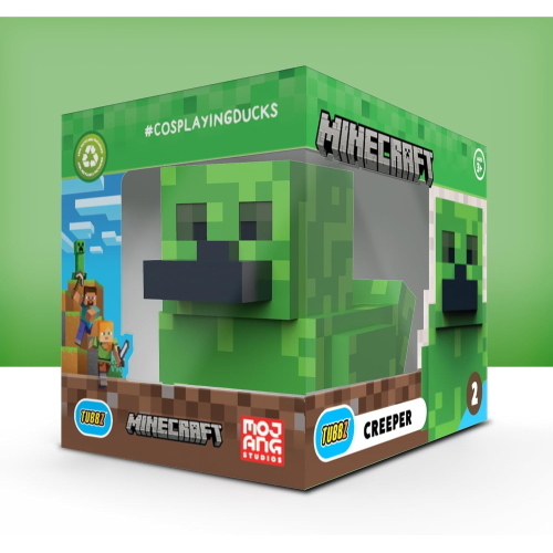 TUBBZ MINECRAFT - CREEPER EDIZIONE IN SCATOLA PAPERA 9 CM