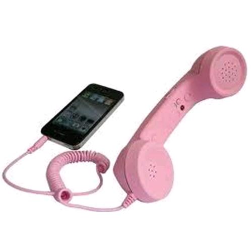 COCO PHONE CORNETTA TELEFONO PER SMARTPHONE PINK