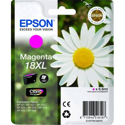 EPSON 18 XL CARTUCCIA INKJET MAGENTA 