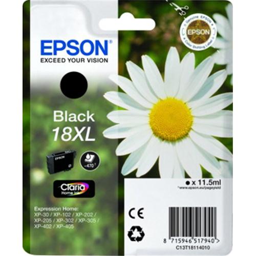 EPSON 18 XL CARTUCCIA INKJET NERO 
