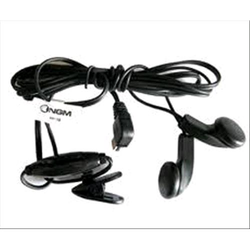 NGM HI-04-B AURICOLARE STEREO RAPTOR-STEALTH-SWAT BLACK (MicroUSB