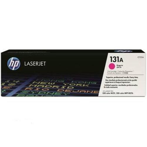 HP 131A CARTUCCIA TONER MAGENTA PER LASERJET PRO 200 COLOR M251 / LASERJET PRO 200 COLOR M251N / LASERJET PRO 200 COLOR M251NW / LASERJET PRO 200 COLOR MFP M276 / LASERJET PRO 200 COLOR MFP M276N / LASERJET PRO 200 COLOR MFP M276NW