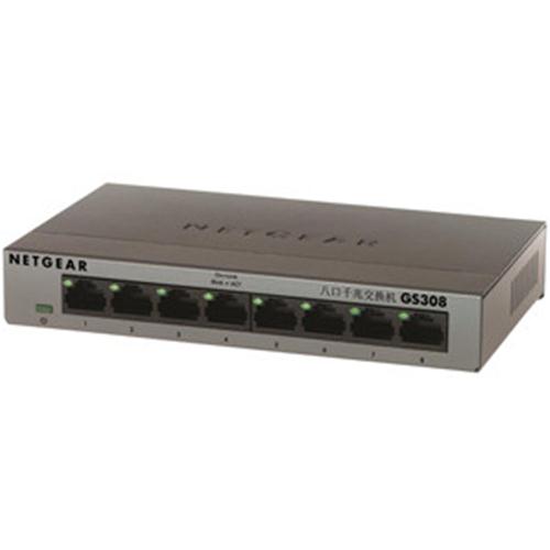 NETGEAR GS308 SWITCH 8 LAN RJ-45 10/100/1000Mbps