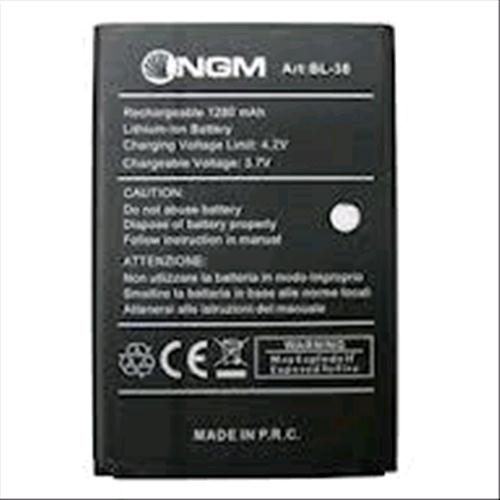 NGM BL-38 BATTERIA ORIGINALE PER NGM ACTION Li-ion 1280mAh