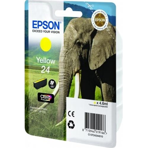 EPSON 24 CARTUCCIA INKJET GIALLO 