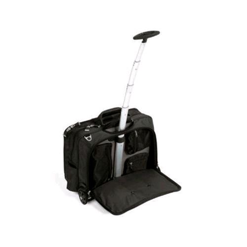 KENSINGTON CONTOUR ROLLER TROLLEY BORSA PER NOTEBOOK DA 17" 4 SCOMPARTI NERO