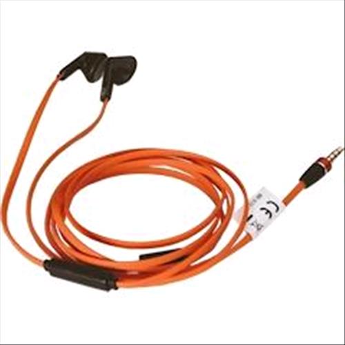 NGM HI-FW AURICOLARE A FILO STEREO HI-TECH HIGH QUALITY JACK 3.5mm COLORE ARANCIO