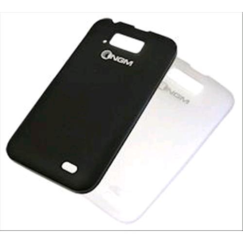 NGM BUMPER WILCO PACK1 (2 CUSTODIE IN SILICONE NERO TRASPARENTE BIANCO TRASPARENTE)