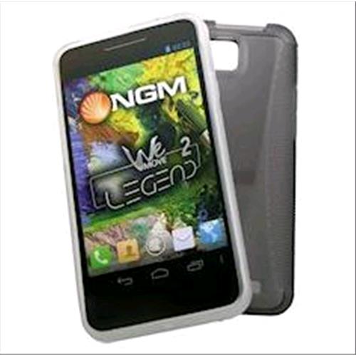 NGM BUMPER LEGEND PACK1 (2 COVER SILICONE GRIGIO TRASPARENTE BIANCO TRASPARENTE)