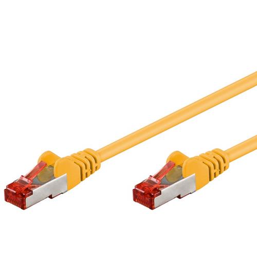 INTELLINET CAVO DI RETE PATCH IN CCA SCHERMATO CAT. 6 GIALLO S/FTP 0,5 M BULK