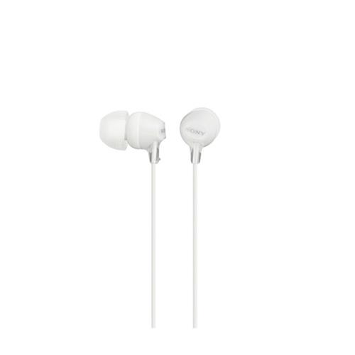 SONY MDREX15W AURICOLARI PER MP3 JACK 3.5MM CAVO 1.20 BIANCO GARANZIA ITALIA