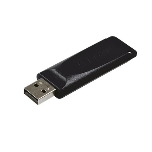 VERBATIM SLIDER CHIAVETTA USB 2.0 16GB NERO