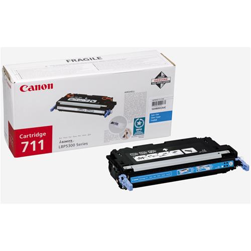 CANON 711 TONER CIANO PER I-SENSYS LBP 5300-5360-MF9130-9170 GARANZIA ITALIA (1659B002)
